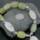 Certified Authentic Navajo .925 Sterling Silver White Howlite Agate Native American Necklace 370957086450 Certified Authentic Navajo .925 Sterling Silver White Howlite Agate Native American Necklace 370957086450