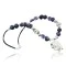 Certified Authentic Navajo .925 Sterling Silver White Howlite and Lapis Native American Necklace 390741308420