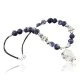 Certified Authentic Navajo .925 Sterling Silver White Howlite and Lapis Native American Necklace 390741308420 Certified Authentic Navajo .925 Sterling Silver White Howlite and Lapis Native American Necklace 390741308420
