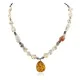 Certified Authentic Navajo .925 Sterling Silver White Howlite Carnelian Jasper Native American Necklace 15463-17 Certified Authentic Navajo .925 Sterling Silver White Howlite Carnelian Jasper Native American Necklace 15463-17