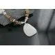 Certified Authentic Navajo .925 Sterling Silver White Howlite Jasper Native American Necklace 15151-28 Certified Authentic Navajo .925 Sterling Silver White Howlite Jasper Native American Necklace 15151-28