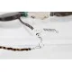 Certified Authentic Navajo .925 Sterling Silver White Howlite Jasper Native American Necklace 15762-5