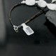 Certified Authentic Navajo .925 Sterling Silver White Howlite Jasper Native American Necklace 390728593004 Certified Authentic Navajo .925 Sterling Silver White Howlite Jasper Native American Necklace 390728593004