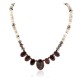 Certified Authentic Navajo .925 Sterling Silver White Howlite Red Jasper Native American Necklace 15456-37 Certified Authentic Navajo .925 Sterling Silver White Howlite Red Jasper Native American Necklace 15456-37