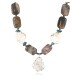 Certified Authentic Navajo .925 Sterling Silver WHITE Turquoise Turquoise Jasper Native American Necklace 15860-2 Certified Authentic Navajo .925 Sterling Silver WHITE Turquoise Turquoise Jasper Native American Necklace 15860-2