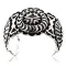 Certified Authentic Navajo Carved .925 Sterling Silver Signed MT Native American Bracelet 371045853504