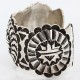 Certified Authentic Navajo Carved .925 Sterling Silver Signed MT Native American Bracelet 371045853504