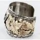 Certified Authentic Navajo Carved EAGLE .925 Sterling Silver and 12kt Gold Filled Native American Bracelet 390822304755 Certified Authentic Navajo Carved EAGLE .925 Sterling Silver and 12kt Gold Filled Native American Bracelet 390822304755