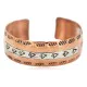 Certified Authentic Navajo Feather Arrow head .925 Sterling Silver Handmade Native American Pure Copper Bracelet 92012 Certified Authentic Navajo Feather Arrow head .925 Sterling Silver Handmade Native American Pure Copper Bracelet 92012