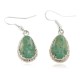 Certified Authentic Navajo Handmade .925 Sterling Silver Natural Turquoise Native American Dangle Earrings 97006-4 Certified Authentic Navajo Handmade .925 Sterling Silver Natural Turquoise Native American Dangle Earrings 97006-4