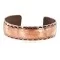 Certified Authentic Navajo Handmade Native American Pure Copper Bracelet 92007-1