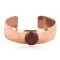 Navajo Handmade Red Jasper Pure Copper Bracelet NB160304204534