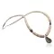 Certified Authentic Navajo Native .925 Sterling Silver Graduated Melon Shell and Turquoise DROP Native American Necklace 7501009-15