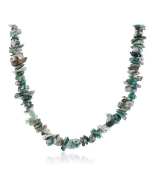 Certified Authentic Navajo Native .925 Sterling Silver Natural Green Quartz Native American Necklace 750109-4-0 Certified Authentic Navajo Native .925 Sterling Silver Natural Green Quartz Native American Necklace 750109-4-0