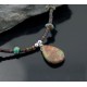 Certified Authentic Navajo Native .925 Sterling Silver Natural Turquoise DROP Native American Necklace 390605187238