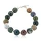 Certified Authentic Navajo Natural Green Jasper Native American Bracelet 12888-2