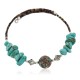 Certified Authentic Navajo Natural Heishi Native American Adjustable Wrap Bracelet 13151-14