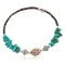 Certified Authentic Navajo Natural Jasper Heishi Native American Adjustable Wrap Bracelet 13151-53