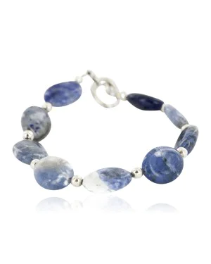Navajo Natural Lapis Bracelet NB151224230133
