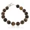 Certified Authentic Navajo Natural Tigers Eye Native American Bracelet 12888-1