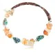 Navajo Natural Turquoise Carnelian Heishi Adjustable Wrap Bracelet 13037-12 Navajo Natural Turquoise Carnelian Heishi Adjustable Wrap Bracelet 13037-12