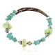 Certified Authentic Navajo Natural Turquoise Gaspeite Heishi Adjustable Wrap Native American Bracelet 12742-71 Certified Authentic Navajo Natural Turquoise Gaspeite Heishi Adjustable Wrap Native American Bracelet 12742-71