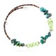 Certified Authentic Navajo Natural Turquoise Gaspeite Heishi Adjustable Wrap Native American Bracelet 13037-7 Certified Authentic Navajo Natural Turquoise Gaspeite Heishi Adjustable Wrap Native American Bracelet 13037-7