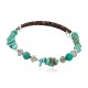 Certified Authentic Navajo Natural Turquoise Heishi Adjustable Wrap Native American Bracelet 12882 Certified Authentic Navajo Natural Turquoise Heishi Adjustable Wrap Native American Bracelet 12882