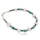 Certified Authentic Navajo Navajo Natural Turquoise and QUARTZ Native American Bracelet 371062904438