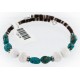 Certified Authentic Navajo Navajo Turquoise and AGATE Native American WRAP Bracelet 390826697656