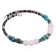 Certified Authentic Navajo Navajo Turquoise and PINK QUARTZ Native American WRAP Bracelet 390862324683 Certified Authentic Navajo Navajo Turquoise and PINK QUARTZ Native American WRAP Bracelet 390862324683