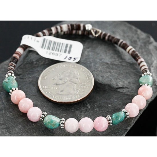 Certified Authentic Navajo Navajo Turquoise and QUARTZ Native American WRAP Bracelet 371060868664 Certified Authentic Navajo Navajo Turquoise and QUARTZ Native American WRAP Bracelet 371060868664