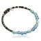 Certified Authentic Navajo Navajo Turquoise BLUE AGATE Adjustable Wrap Native American Bracelet 371062095342