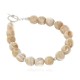 Navajo Nickel Natural Agate Bracelet 12920-4 Navajo Nickel Natural Agate Bracelet 12920-4