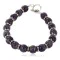 Navajo Nickel Natural Amethyst Bracelet NB151218011721 Navajo Nickel Natural Amethyst Bracelet NB151218011721