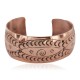 Certified Authentic Navajo Swirl Handmade Native American Pure Copper Bracelet 13125-2 Certified Authentic Navajo Swirl Handmade Native American Pure Copper Bracelet 13125-2