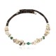 Certified Authentic Navajo White Howlite Heishi Native American Adjustable Wrap Bracelet 13131-2 Certified Authentic Navajo White Howlite Heishi Native American Adjustable Wrap Bracelet 13131-2