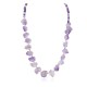Certified Authentic Nickel Navajo Natural Amethyst Native American Necklace 18264-2 Certified Authentic Nickel Navajo Natural Amethyst Native American Necklace 18264-2