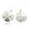 Certified Authentic Vintage Style Buffalo Nickels Handmade Navajo .925 Sterling Silver Nickel Dangle Native American Earrings 27187-2