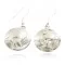 Certified Authentic Vintage Style Buffalo Nickels Handmade Navajo .925 Sterling Silver Nickel Dangle Native American Earrings 27187-3