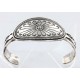 Certified Authentic Navajo Carved .925 Sterling Silver Sterling Silver Signed and Nora Native American Bracelet 390767803563