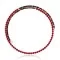 Coral and Natural Turquoise Certified Authentic Navajo Native American Adjustable Choker Wrap Necklace 25582