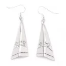 Cross Sun .925 Starling Silver Certified Authentic Handmade Navajo Native American Earrings  27265-2