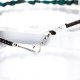 Delicate $180 Certified Authentic Navajo .925 Sterling Silver Natural Turquoise Agate Native American Necklace 371000092124