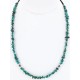 Certified Authentic Navajo .925 Sterling Silver Natural Turquoise Hematite Native American Necklace 371313869359