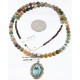 Handmade Certified Authentic Navajo .925 Sterling Silver Turquoise and Multicolor Stones Native American Necklace & Pendant 390783882290