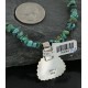Delicate $440 Handmade Certified Authentic Navajo .925 Sterling Silver Natural Turquoise Native American Necklace 390717355751