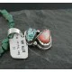 Delicate $470 Handmade Certified Authentic Navajo .925 Sterling Silver Natural Spiny Oyster and Turquoise Native American Necklace 370953865779 Delicate $470 Handmade Certified Authentic Navajo .925 Sterling Silver Natural Spiny Oyster and Turquoise Native American Necklace 370953865779