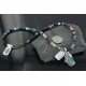 Handmade Certified Authentic Navajo .925 Sterling Silver Turquoise and Multicolor Stones Native American Necklace & Pendant 390669787527
