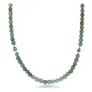Delicate Certified Authentic Navajo .925 Sterling Silver Natural Turquoise and Jade Native American Necklace Chain 370994269639